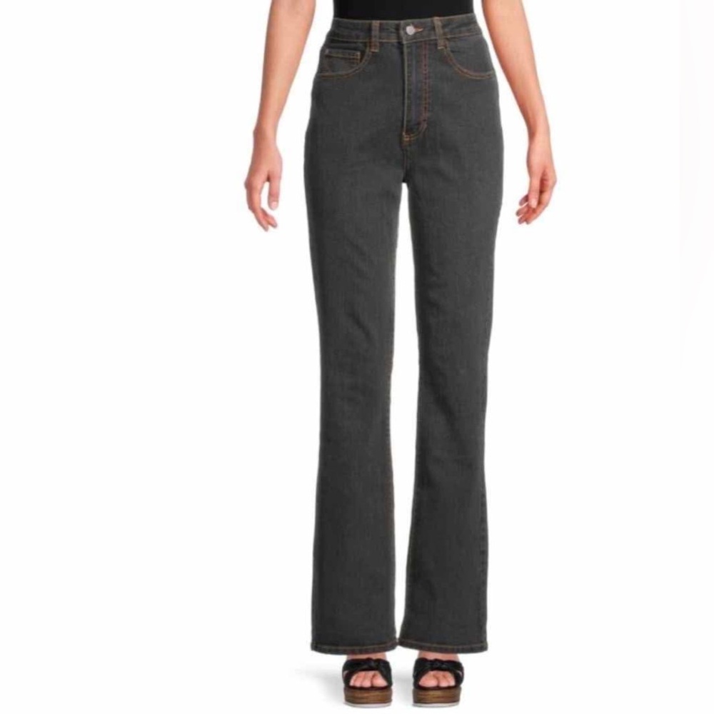 WEWOREWHAT Kick Flare Denim Jeans - Size 24